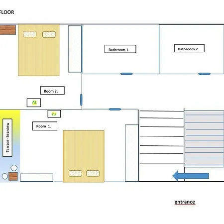 Seaside Two-floor Heaven Apartment Split